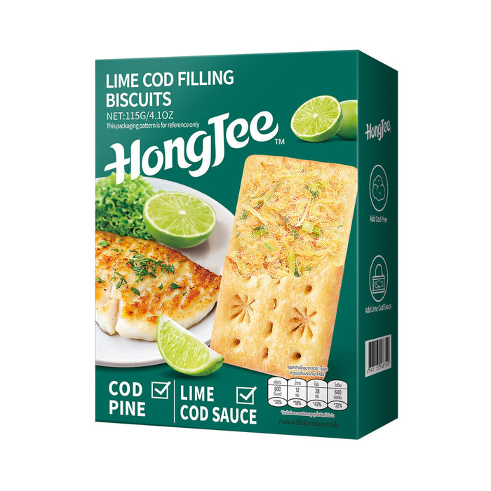 HONGJEE Lime Cod Filling Biscuit 115 g.