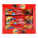 OVALTINE Chocolate Malt Sandwich Cookies with Chocolate Malt Cream 30 g. Pack 12