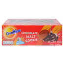 OVALTINE Chocolate Malt Sandwich Cookies with Chocolate Malt Cream 30 g. Pack 12