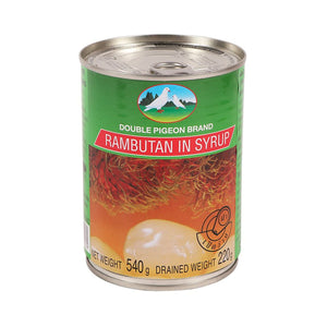 DOUBLE PIGEON Rambutan in Syrup 540 g.