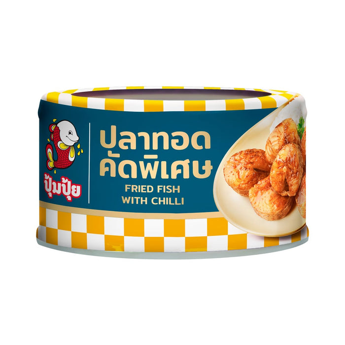 PUMPUI Fried Fish Well-selected Spicy Flavor 90 g.