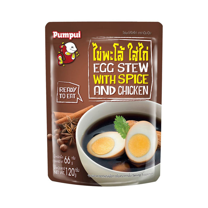 PUMPUI Egg Stew with Spice and Chicken 120 g.