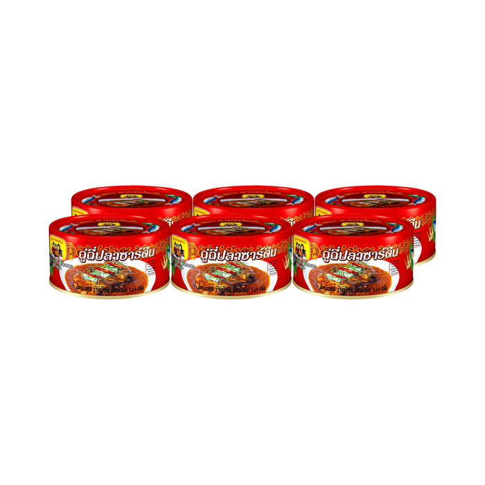 THREE LADY COOKS Sardines Chuchee 190 g. Pack 6