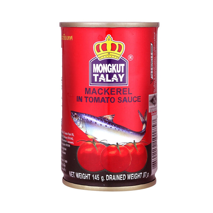 Mongkut Talay Mackerels in Tomato Sauce 145 g.