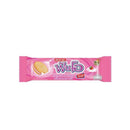 FUN-O Sandwich Cookies Filled with Strawberry Flavored Cream 40.5 g. Pack 12
