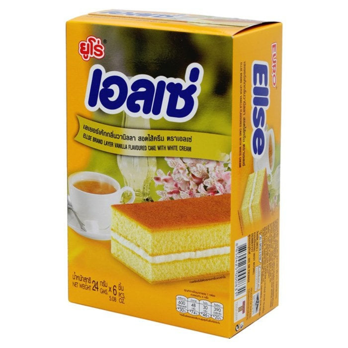 Ellse Vanilla Cream Layer Cake