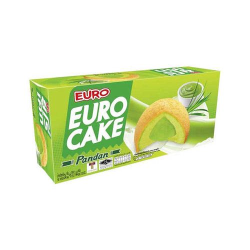 Euro Pandan Cream Puff Cake