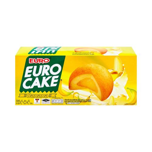 Euro Banana Cream Puff Cake