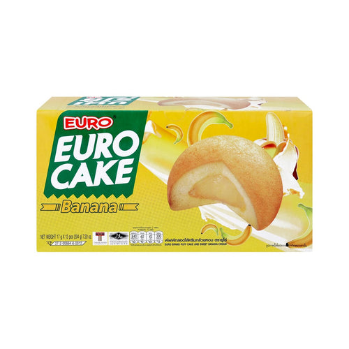 Euro Banana Cream Puff Cake