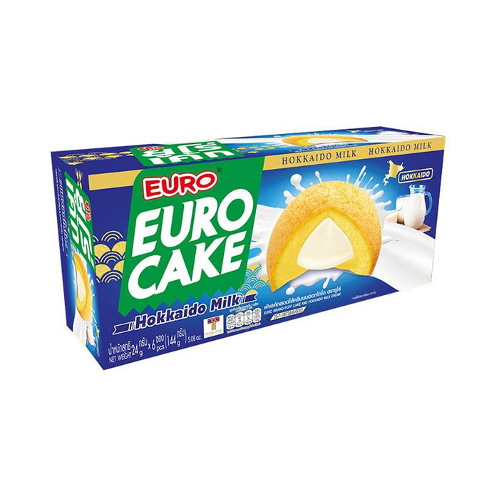 Euro Hokkaido Milk Cream Puff Cake