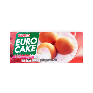 Euro Strawberry Cream Puff Cake