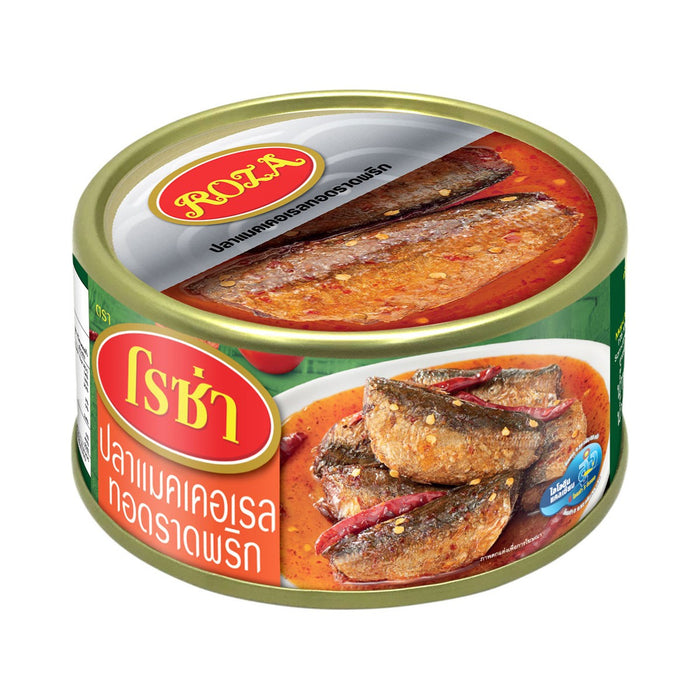 Roza Fried Mackerels in Chilli Sauce 140 g.