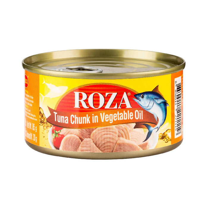 ROZA Tuna Chunk in Vegetable Oil 185 g.