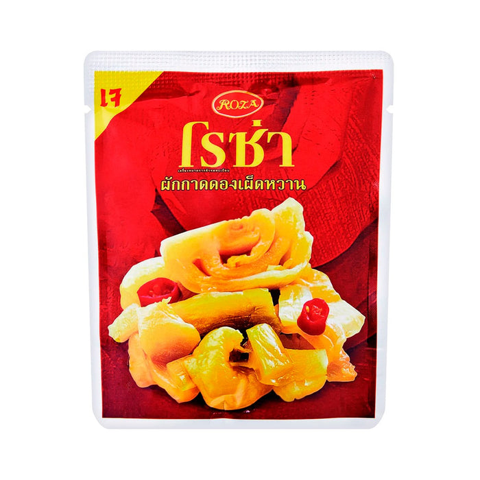 Roza Spicy and Sweet Pickled Mustard Green Sachet 145 g.