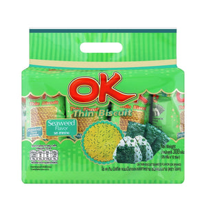 OK Thin Biscuit Seaweed 25 g. x 12 ea