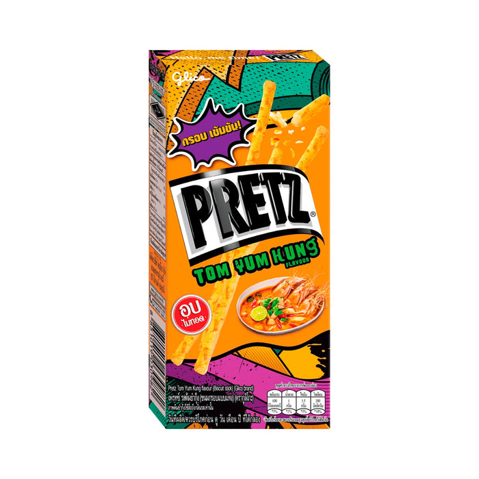 GLICO Pretz Biscuit Stick Tom Yum Kung Flavor 21 g.