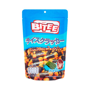 BITEE Japanese Rice Cracker Wrapped in Seaweed Original Flavor 30g.
