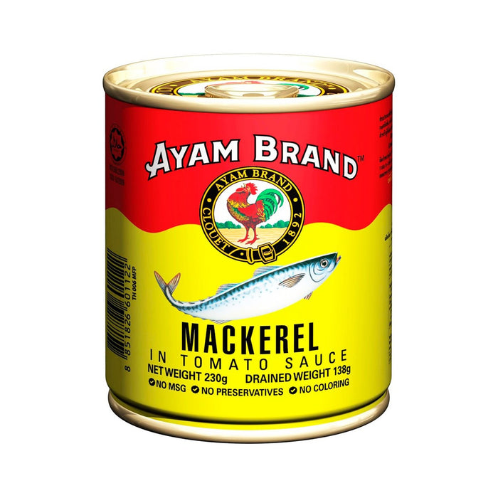 Ayam Mackerels in Tomato Sauce 230 g.
