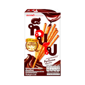 LOTTE Toppo Vanilla Pretzel Stick with Chocolate Filling 40 g.
