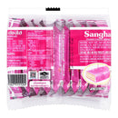 SANGHAI Wafer with Strawberry Cream Coat 6 g. Pack 10