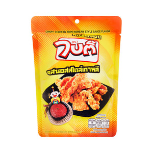 BITEE Crispy Chicken Skin Korean-Style Sauce Flavor 35 g.