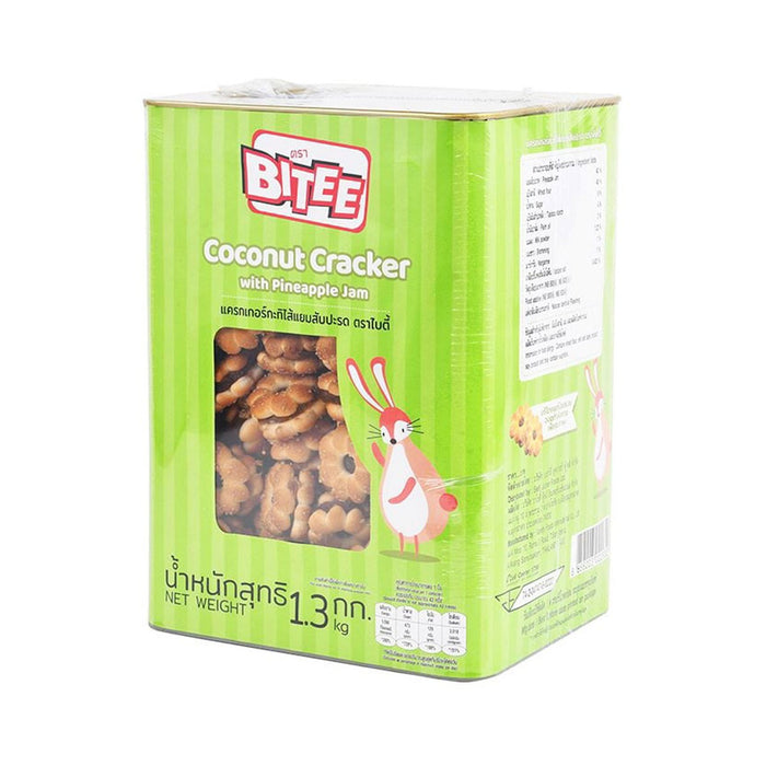 BITEE Coconut Cracker with Pineapple Jam 1.3 kg.
