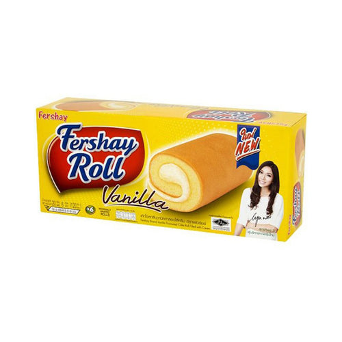 FERSHAY Vanilla Flavored Cake Roll Filled with Cream 120 g.