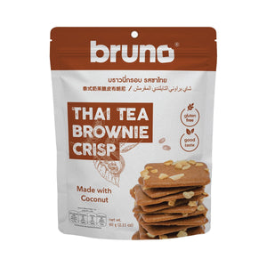 BRONO Brownie Crisp Thai Tea Flavor 60 g.