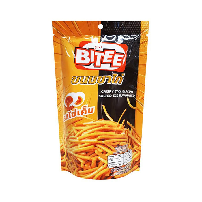 BITEE Crispy Stick Biscuit Salted Egg Flavor 65 g.
