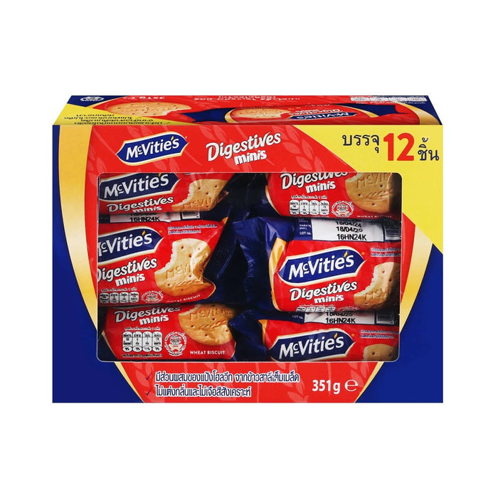 MCVITIE'S Digestive Minis Whole Wheat Biscuits 351 g.