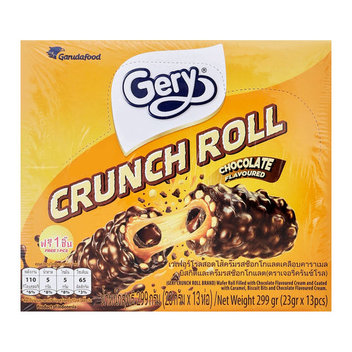GERY CRUNCH ROLL Wafer Roll 276 g.