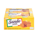 SANDO Wafers Filled with Butter Caramel Cream 27.5 g. Pack 12