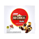 GO CHOCO Rollz Choco Filled Mini Wafer Stick 20 g. x 12 units