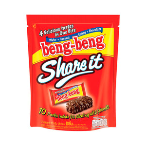 BENG BENG Wafer with Caramel Crispy and Chocolate 80 g.