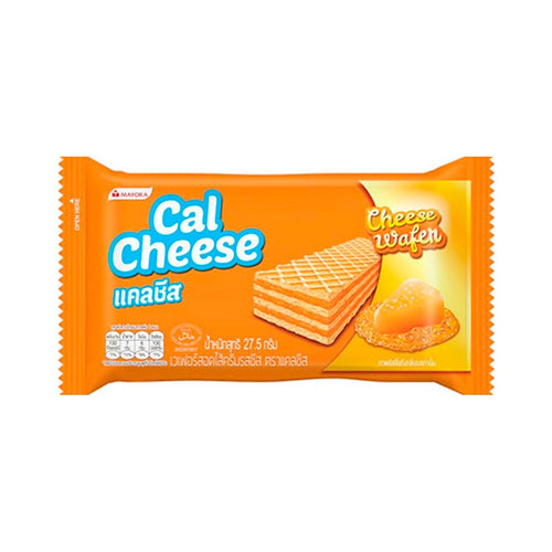 CALCHEESE Cream Wafer w/ Cheese Filling 27.5 G. Pack 12