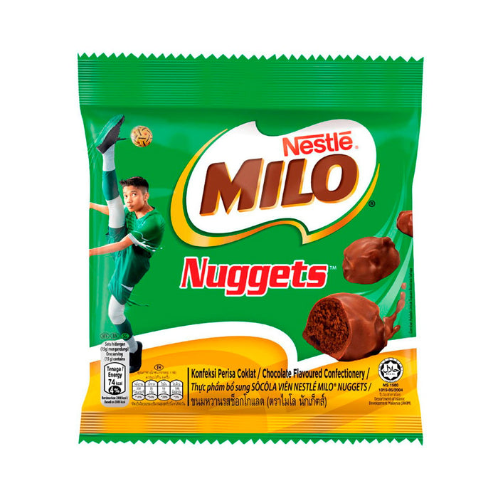 MILO Nuggets Chocolate Flavored Confectionery 75 g.