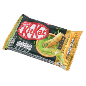 KIT KAT Share Bag Wafer Fingers in Green Tea Confectionery 35 g.