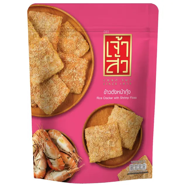 Chaosua Rice Cracker with Shrimp Topping 80g