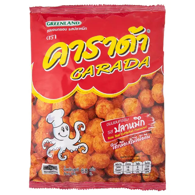 Carada Crispy Squid Snack 52g