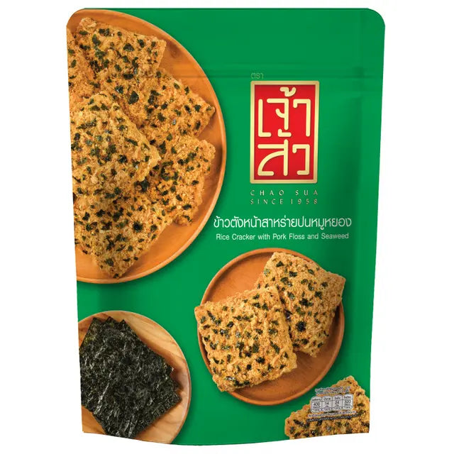 Chaosua Rice Cracker Seaweed & Pork Floss 80g