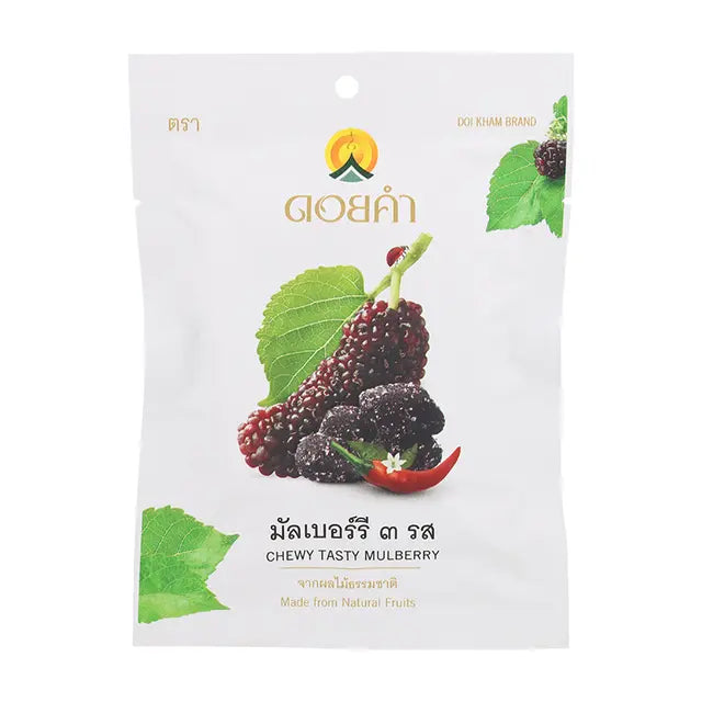Doi Kham 3-Flavor Dried Mulberry 25g