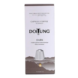 Doi Tung Dark Roast Coffee Capsules 10 Caps 54g