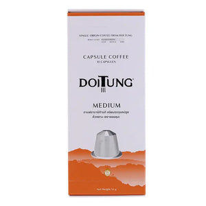 Doi Tung Medium Roast Coffee Capsules 10 Caps 54g