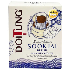 Doi Tung Sookjai Blend Drip Arabica Coffee 10g x 6 Sachets
