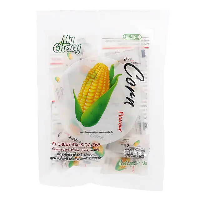 Haoliyuan Corn Flavour Chewy Mail Candy 67g.