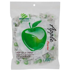 Haoliyuan My Chewy Milk Candy Apple Flavour 360g.
