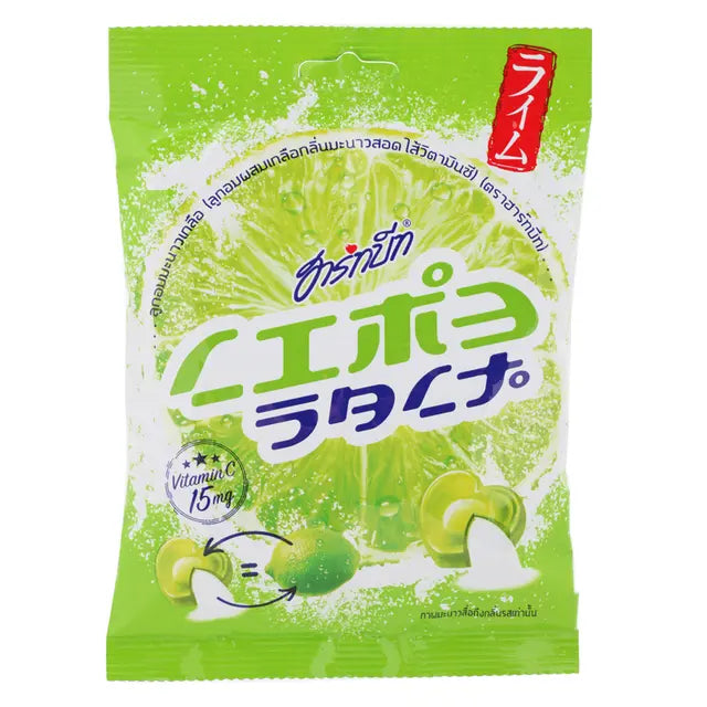 Hartbeat Lime Salt Flavoured Candy with Vitamin C 100g.