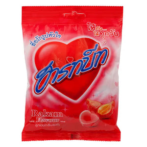 Heartbeat Heart Shape Zalacca Flavour Candy 112g.