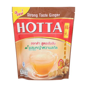 Hotta Instant Ginger Strong Taste Stevia 9g x 14 Sachets