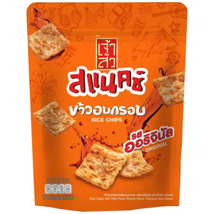 Chaosua Snacks Crispy Baked Rice with Pork Floss Original 80g